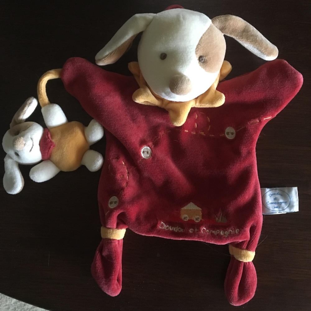 Cute Baby Comfort Toy/Puppet from DOUDOU et COMPAGNIE PARIS